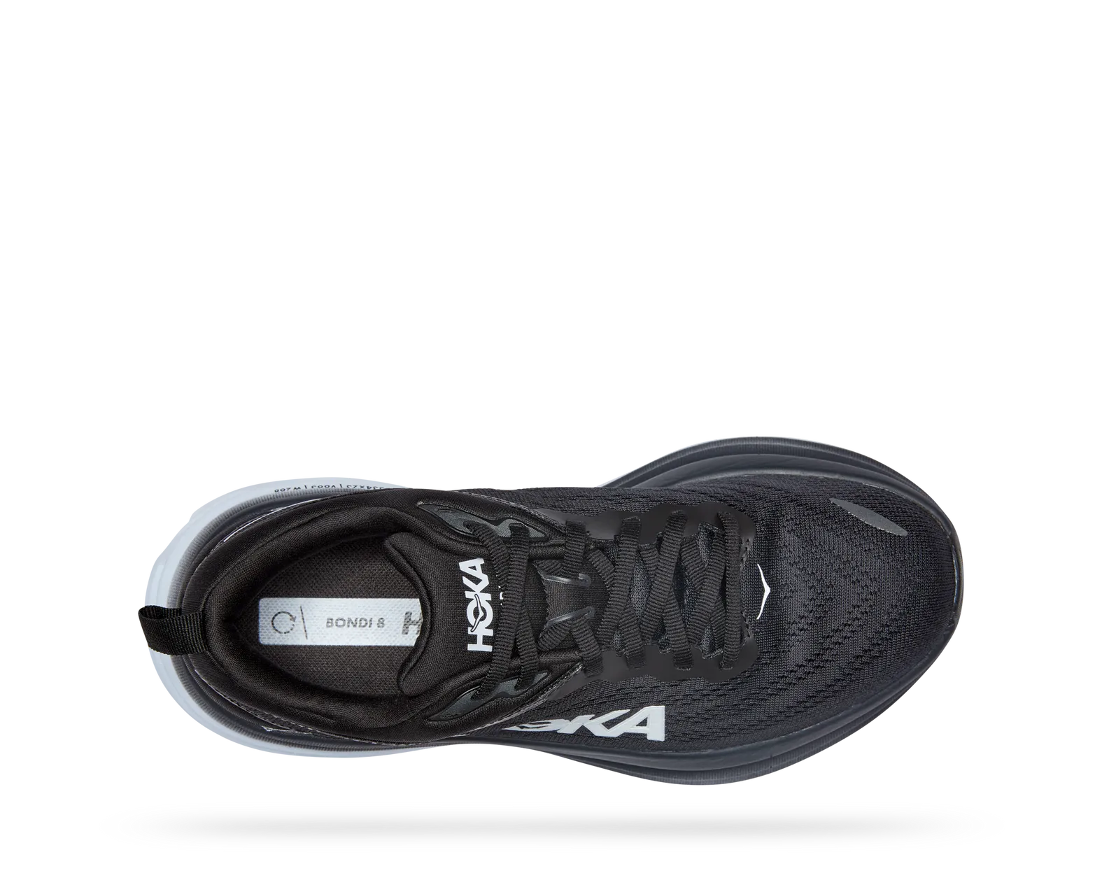 HOKA W BONDI 8 WIDE ブラック 1127954 WMNS) HOKA ONE ONE Bondi 8 Wide 'Triple Black' 1127954-BBLC